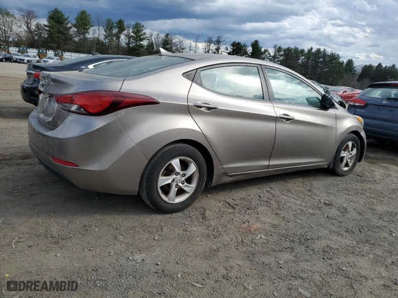 2014 Hyundai Elantra Limited with VIN 5NPDH4AE1EH542956, listed as a Copart auction lot 51448885 with 196,160 mi miles and Clean Title. Bid and sale history available at carsss.com. Image 3.