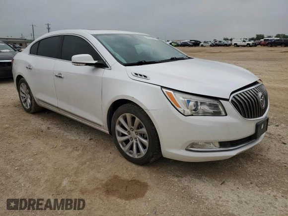 2015 Buick LaCrosse Leather with VIN 1G4GB5G36FF310001, listed as a Copart auction lot 56019685 with 206,299 mi miles and Salvage Title. Bid and sale history available at DreamBid. Image 4.