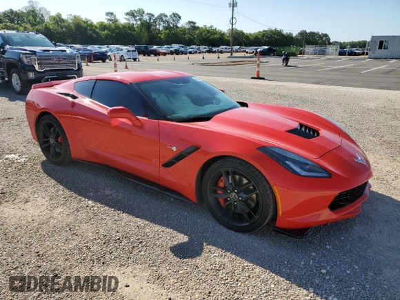 2014 Chevrolet Corvette Z51 2LT with VIN 1G1YJ2D74E5134595, listed as a Copart auction lot 52047495 with 41,061 mi miles and Non repairable. Bid and sale history available at DreamBid. Image 4.
