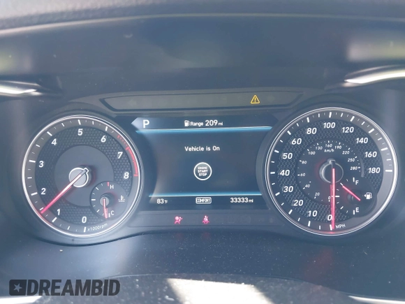 2020 Genesis G70 2.0T z VIN KMTG44LA3LU045365, wystawiony jako IAAI lot #41651427 z przebiegiem 33 333 mil mil oraz . Historia ofert i sprzedaży dostępna na DreamBid. Obrazek 7.