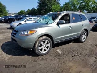 2009 Hyundai Santa Fe Limited with VIN 5NMSH13E29H332968, listed as a Copart auction lot 61289355 with 139,635 mi miles and Salvage title. Bid and sale history available at DreamBid. Image 1.