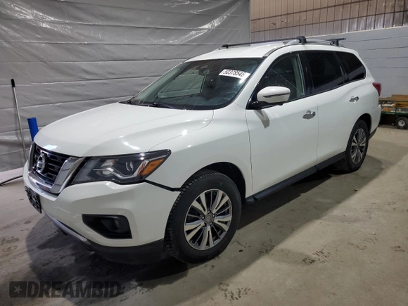 2020 Nissan Pathfinder SL z VIN 5N1DR2CMXLC613288, wystawiony jako Copart lot #50378545 z przebiegiem 104 916 mil mil oraz Szkoda całkowita • Salvage title. Historia ofert i sprzedaży dostępna na DreamBid. Obrazek 1.