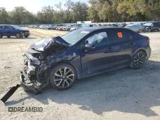 2020 Toyota Corolla SE with VIN 5YFS4RCE7LP051711, listed as a Copart auction lot 48077275 with 142,471 mi miles and Non Repairable. Bid and sale history available at DreamBid. Image 1.