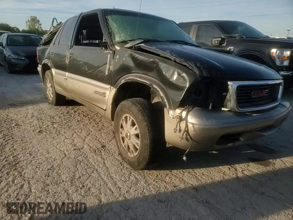 1998 GMC Jimmy SLS with VIN 1GKDT13W6W2552652, listed as a Copart auction lot 73538664 with 0 mi miles and Non Repairable. Bid and sale history available at carsss.com. Image 10.