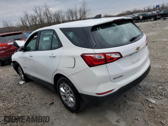 2019 Chevrolet Equinox LS with VIN 3GNAXHEV3KL200242, listed as a Copart auction lot 86065034 with 127,099 mi miles and Salvage Title. Bid and sale history available at carsss.com. Image 2.