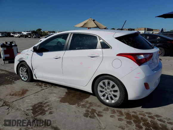 2016 Hyundai Elantra GT with VIN KMHD35LH0GU252112, listed as a Copart auction lot 73341384 with 86,574 mi miles and Salvage Title. Bid and sale history available at carsss.com. Image 2.