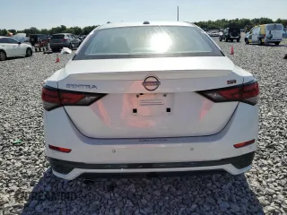 2024 Nissan Sentra SR with VIN 3N1AB8DV6RY321615, listed as a Copart auction lot 54496985 with 8,962 mi miles and Non Repairable. Bid and sale history available at carsss.com. Image 6.