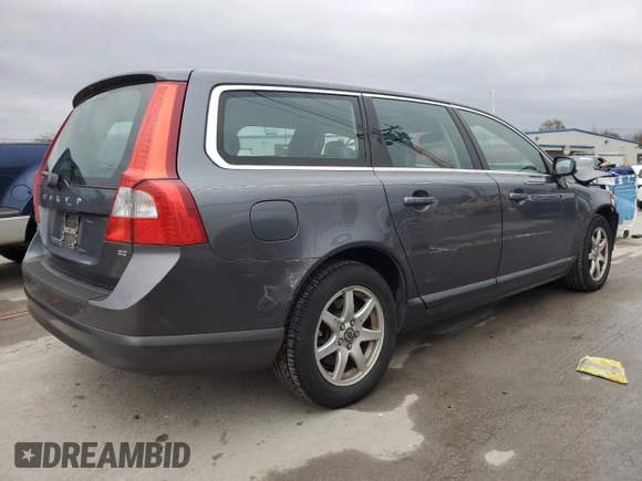 2008 Volvo V70 with VIN YV1BW982081041522, listed as a Copart auction lot 85387264 with 155,503 mi miles and Clean Title. Bid and sale history available at DreamBid. Image 3.