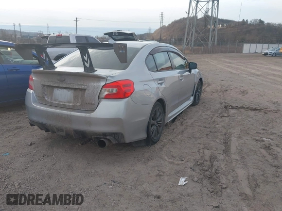 2015 Subaru WRX Premium with VIN JF1VA1D6XF9820524, listed as a IAAI auction lot 41510595 with 98,576 mi miles and . Bid and sale history available at DreamBid. Image 4.