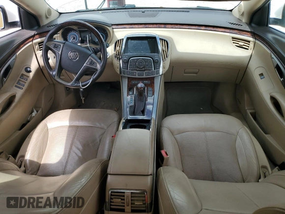 2012 Buick LaCrosse Premium 3 with VIN 1G4GH5E35CF224983, listed as a Copart auction lot 69041164 with 0 mi miles and Clean Title. Bid and sale history available at carsss.com. Image 8.