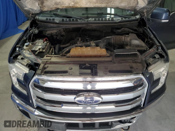 2017 Ford F-150 XL z VIN 1FTEW1EP7HFA54615, wystawiony jako Copart lot #56116645 z przebiegiem 249 299 mil mil oraz Czysty tytuł • Clean title. Historia ofert i sprzedaży dostępna na DreamBid. Obrazek 11.
