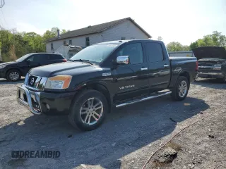 2012 Nissan Titan SV with VIN 1N6AA0EC3CN305453, listed as a Copart auction lot 55477425 with 79,501 mi miles and Salvage Title. Bid and sale history available at carsss.com. Image 1.