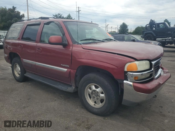 2002 GMC Yukon SLT with VIN 1GKEK13Z32J256943, listed as a Copart auction lot 65856834 with 288,872 mi miles and Salvage Title. Bid and sale history available at carsss.com. Image 4.