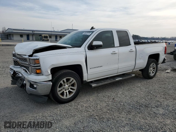 2015 Chevrolet Silverado 1500 LT with VIN 1GCRCREC7FZ320829, listed as a Copart auction lot 48820215 with 199,466 mi miles and Salvage Title. Bid and sale history available at carsss.com. Image 1.