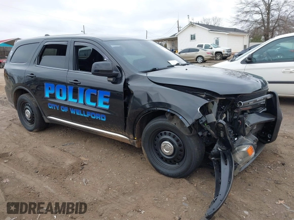 2020 Dodge Durango Pursuit with VIN 1C4SDJFT5LC432154, listed as a IAAI auction lot 41420777 with 60,059 mi miles and . Bid and sale history available at DreamBid. Image 1.