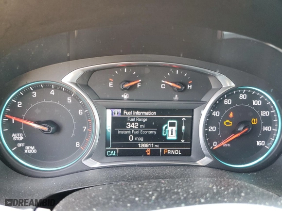 2018 Chevrolet Traverse LT Cloth with VIN 1GNERGKW2JJ193809, listed as a Copart auction lot 52849065 with 126,911 mi miles and Salvage Title. Bid and sale history available at carsss.com. Image 9.