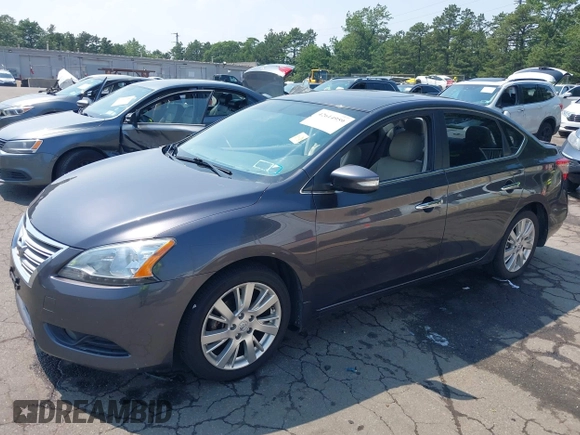 2014 Nissan Sentra SV with VIN 3N1AB7AP1EY310435, listed as a IAAI auction lot 42614959 with 152,276 mi miles and . Bid and sale history available at DreamBid. Image 2.