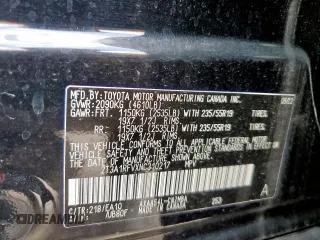 2022 Toyota RAV4 XLE Premium with VIN 2T3A1RFVXNC310217, listed as a Copart auction lot 65779855 with 31,626 mi miles and Salvage title. Bid and sale history available at DreamBid. Image 13.