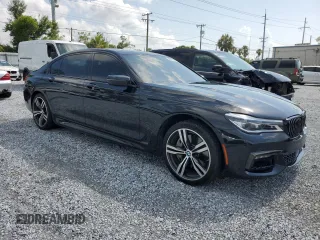 2018 BMW 7 Series 750i z VIN WBA7F0C58JGM22981, wystawiony jako Copart lot #58816625 z przebiegiem 6 213 mil mil oraz Szkoda całkowita • Salvage title. Historia ofert i sprzedaży dostępna na DreamBid. Obrazek 4.