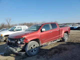 2016 Chevrolet Colorado 4WD Z71 with VIN 1GCPTDE15G1298435, listed as a Copart auction lot 87828485 with 126,241 mi miles and Salvage Title. Bid and sale history available at carsss.com. Image 1.