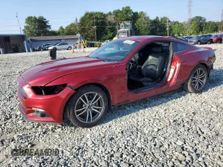 2015 Ford Mustang GT with VIN 1FA6P8CF7F5433059, listed as a Copart auction lot 61623915 with 204,304 mi miles and Salvage title. Bid and sale history available at DreamBid. Image 1.