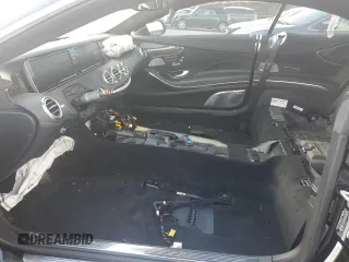 2015 Mercedes-Benz S-Class S 63 AMG with VIN WDDXJ7JBXFA010533, listed as a Copart auction lot 37730334 with 0 mi miles and Non Repairable. Bid and sale history available at carsss.com. Image 7.