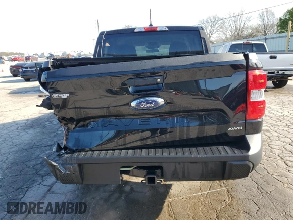 2022 Ford Maverick XL with VIN 3FTTW8F91NRA48808, listed as a Copart auction lot 50828655 with 69,533 mi miles and Salvage Title. Bid and sale history available at DreamBid. Image 6.