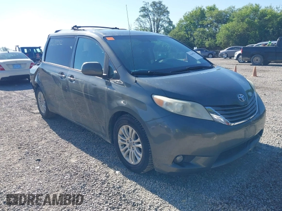 2011 Toyota Sienna XLE AAS with VIN 5TDYK3DC4BS136568, listed as a IAAI auction lot 42639252 with 239,020 mi miles and . Bid and sale history available at DreamBid. Image 1.