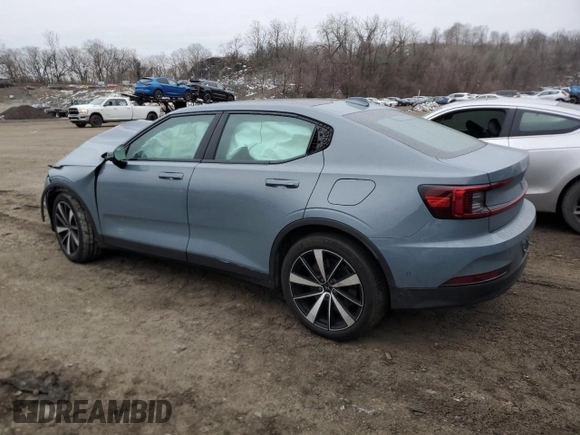 2022 Polestar 2 with VIN LPSED3KA3NL076196, listed as a Copart auction lot 42869655 with Not Provided miles and Salvage Title. Bid and sale history available at carsss.com. Image 2.