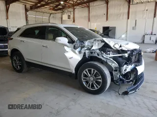 2020 Cadillac XT5 Premium Luxury FWD with VIN 1GYKNCRS9LZ235779, listed as a Copart auction lot 47775965 with 59,501 mi miles and Salvage Title. Bid and sale history available at carsss.com. Image 4.