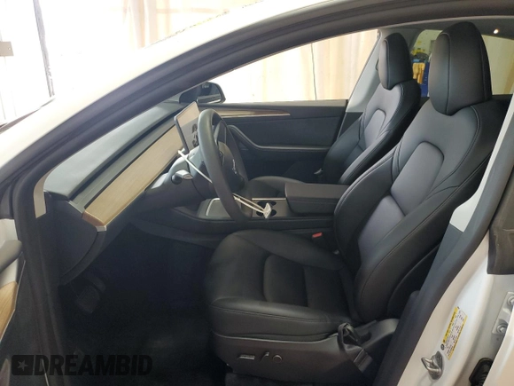 2023 Tesla Model Y Long Range with VIN 7SAYGDEE8PF758841, listed as a Copart auction lot 62851164 with 16,811 mi miles and Non Repairable. Bid and sale history available at DreamBid. Image 7.