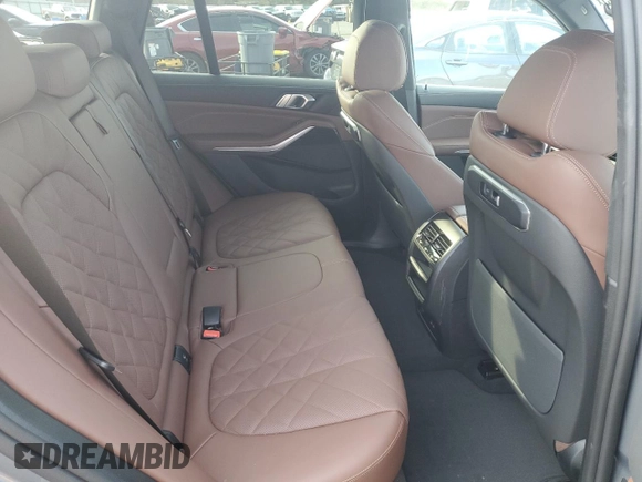 2025 BMW X5 xDrive40i with VIN 5UX23EU01S9Z44555, listed as a Copart auction lot 48656295 with 90 mi miles and Salvage Title. Bid and sale history available at carsss.com. Image 11.