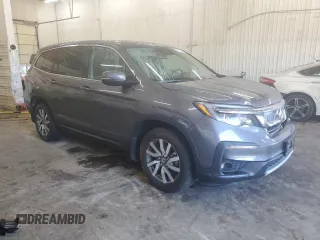 2022 Honda Pilot EX-L with VIN 5FNYF6H53NB098082, listed as a Copart auction lot 57994925 with 44,945 mi miles and Salvage title. Bid and sale history available at DreamBid. Image 4.