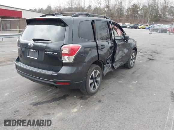 2018 Subaru Forester Premium with VIN JF2SJAGC0JH495400, listed as a IAAI auction lot 41849292 with 83,867 mi miles. Bid and sale history available at carsss.com. Image 4.