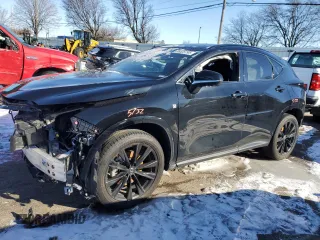 2022 Lexus NX with VIN JTJKGCEZ7N2001460, listed as a Copart auction lot 89335195 with 37,502 mi miles and Salvage Title. Bid and sale history available at carsss.com. Image 1.