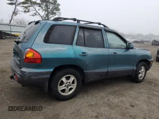 2002 Hyundai Santa Fe GLS with VIN KM8SC73DX2U328945, listed as a Copart auction lot 51134965 with 98,503 mi miles and Non Repairable. Bid and sale history available at carsss.com. Image 3.