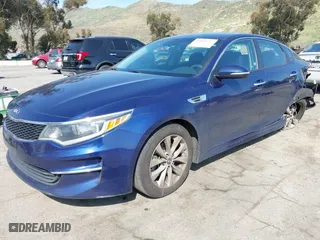 2018 Kia Optima LX with VIN 5XXGT4L31JG268493, listed as a IAAI auction lot 41965277 with 97,458 mi miles. Bid and sale history available at carsss.com. Image 17.