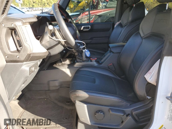 2022 Ford Bronco Raptor with VIN 1FMEE5JR8NLA50860, listed as a Copart auction lot 75686514 with 29,964 mi miles and Salvage Title. Bid and sale history available at carsss.com. Image 7.