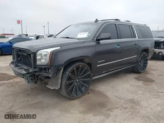 2016 GMC Yukon XL Denali with VIN 1GKS1HKJ7GR186012, listed as a IAAI auction lot 41473177 with 156,280 mi miles. Bid and sale history available at carsss.com. Image 18.