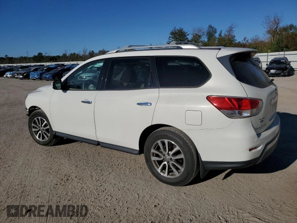 2013 Nissan Pathfinder Platinum with VIN 5N1AR2MM4DC634558, listed as a Copart auction lot 81878564 with 132,611 mi miles and Salvage Title. Bid and sale history available at carsss.com. Image 2.