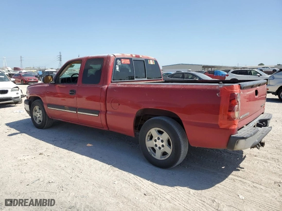 2005 Chevrolet Silverado 1500 LT with VIN 2GCEC19T751280382, listed as a Copart auction lot 52693195 with 260,595 mi miles and Clean Title. Bid and sale history available at carsss.com. Image 2.