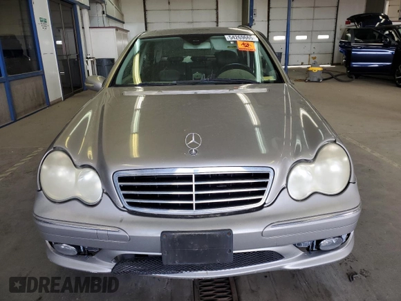 2006 Mercedes-Benz C 230 Sport with VIN WDBRF52HX6F824940, listed as a Copart auction lot 54269665 with 162,495 mi miles and Salvage Title. Bid and sale history available at carsss.com. Image 5.