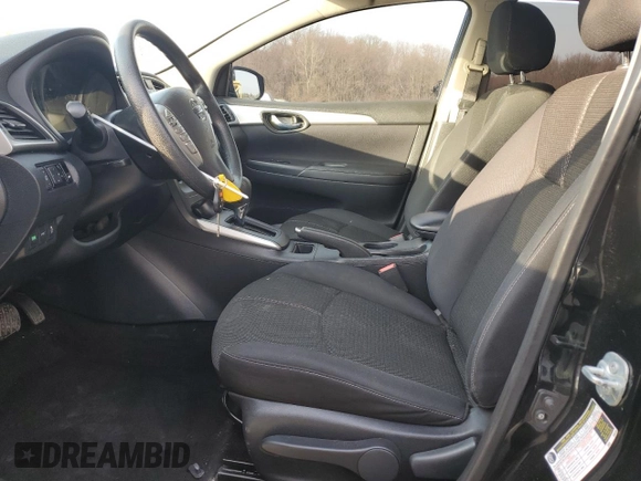 2016 Nissan Sentra SR with VIN 3N1AB7AP9GY256854, listed as a Copart auction lot 48748175 with 55,318 mi miles and Salvage Title. Bid and sale history available at DreamBid. Image 7.