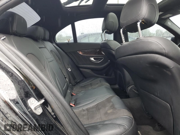 2018 Mercedes-Benz C 63 AMG with VIN 55SWF8GBXJU273169, listed as a Copart auction lot 60124405 with 55,440 mi miles and Salvage title. Bid and sale history available at DreamBid. Image 10.