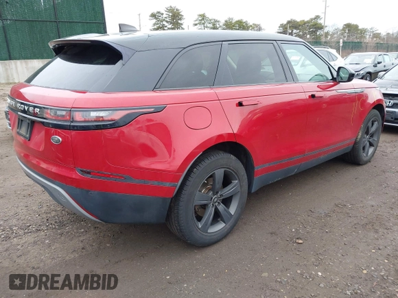 2019 Land Rover Range Rover Velar S with VIN SALYB2EX2KA786095, listed as a IAAI auction lot 41692373 with 53,638 mi miles and . Bid and sale history available at DreamBid. Image 4.