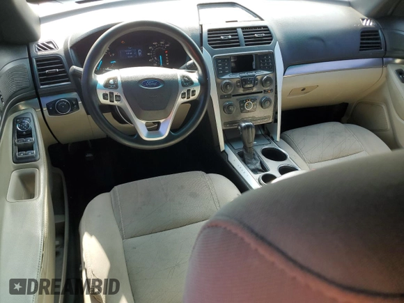 2014 Ford Explorer with VIN 1FM5K7B86EGA11347, listed as a Copart auction lot 57389235 with Not provided miles and Salvage title. Bid and sale history available at DreamBid. Image 8.