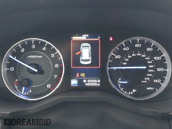 2019 Subaru Ascent Limited with VIN 4S4WMAPD8K3483232, listed as a IAAI auction lot 42227185 with 48,566 mi miles and . Bid and sale history available at DreamBid. Image 7.