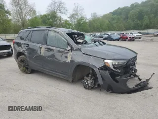 2020 GMC Terrain SLT with VIN 3GKALVEV6LL260427, listed as a Copart auction lot 56290705 with 60,390 mi miles and Salvage title. Bid and sale history available at DreamBid. Image 4.
