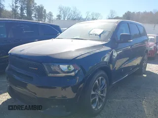 2019 Dodge Durango GT Plus with VIN 1C4RDHDG5KC721398, listed as a IAAI auction lot 41697019 with 105,620 mi miles and . Bid and sale history available at carsss.com. Image 17.