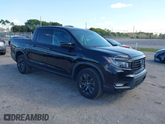 2022 Honda Ridgeline Sport with VIN 5FPYK3F15NB014541, listed as a IAAI auction lot 41514422 with 34,954 mi miles and . Bid and sale history available at DreamBid. Image 1.